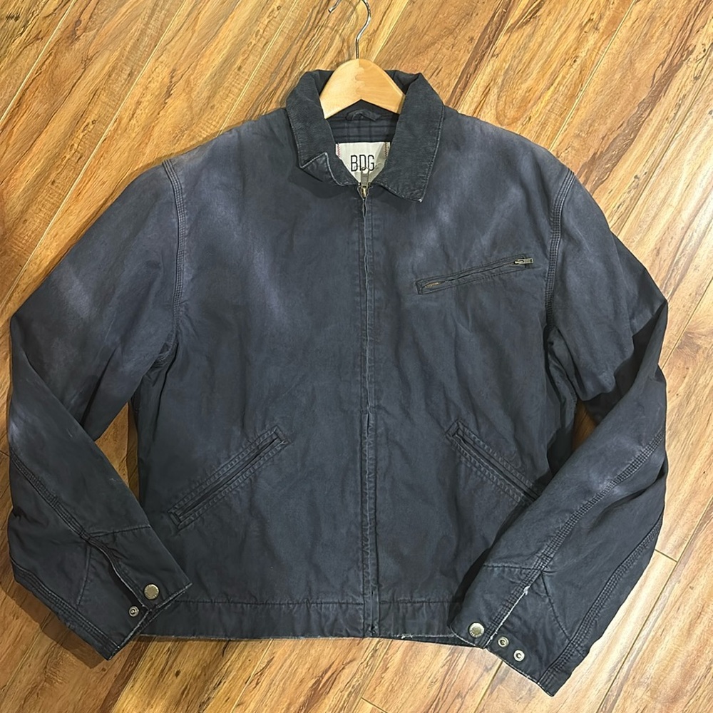 Faded Navy Work Jacket